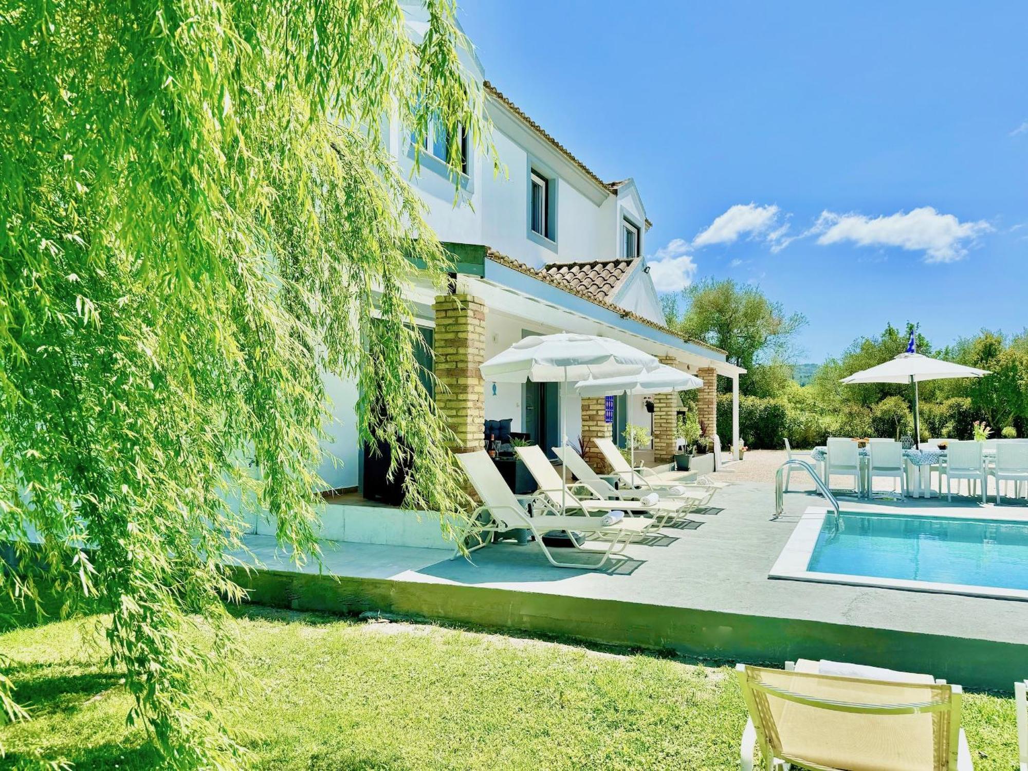 Villa Rubina Sidari With Private Pool By Dadovillas Velonádes Buitenkant foto