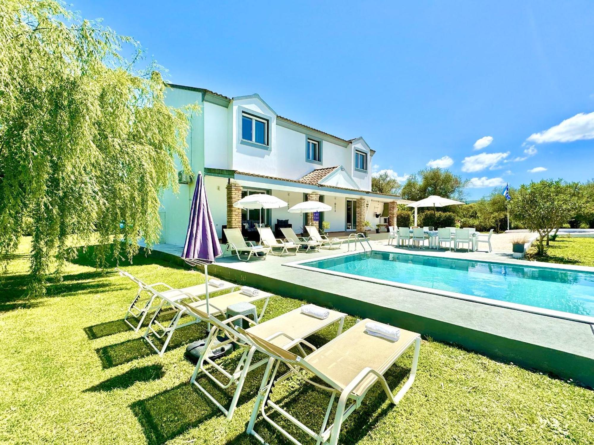 Villa Rubina Sidari With Private Pool By Dadovillas Velonádes Buitenkant foto