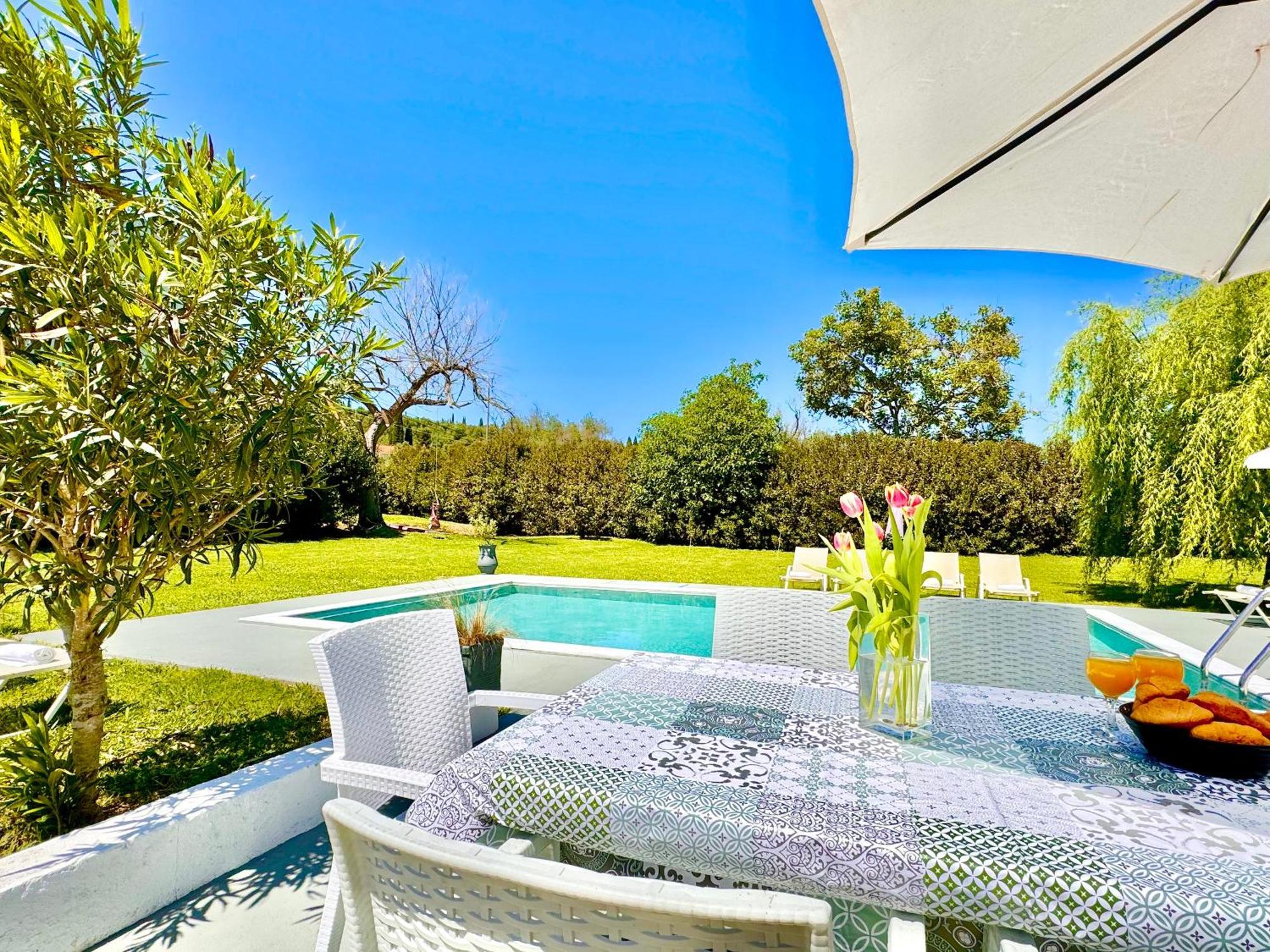 Villa Rubina Sidari With Private Pool By Dadovillas Velonádes Buitenkant foto